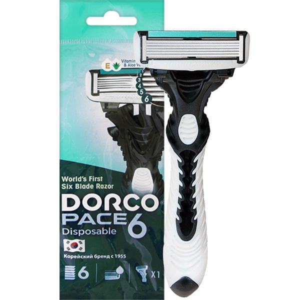 Одноразовый станок dorco pace 6 (1) #1