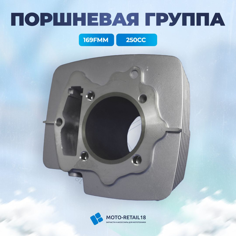 Поршневая в сборе 169FMM D69mm H103mm P17mm СВ200 - купить по низким ...