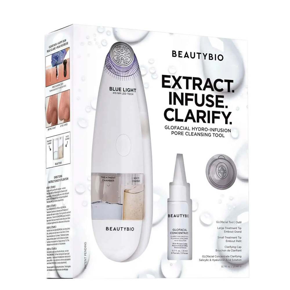Прибор для очищения пор Beautybio Glofacial Hydro-infusion Pore Cleansing Tool #1