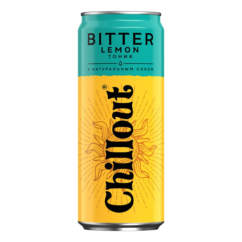 Газированный напиток Chillout Bitter Lemon 0,33 л #1