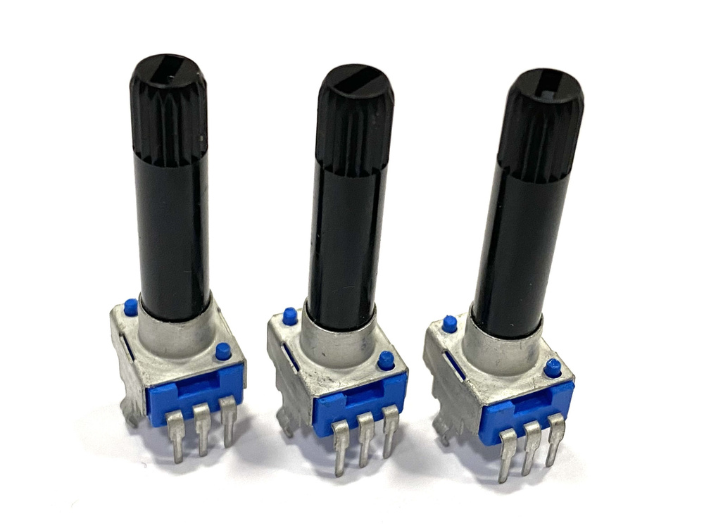 3 шт. Резистор переменный / потенциометр A 25 КОм - купить с доставкой ...