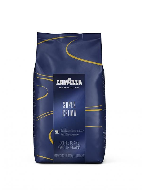 Кофе в зернах Lavazza Super Crema, 1кг #1