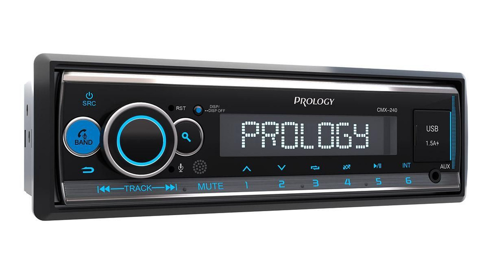 PROLOGY CMX-240 Автомагнитола FM / AUX / USB ресивер с Bluetooth #1