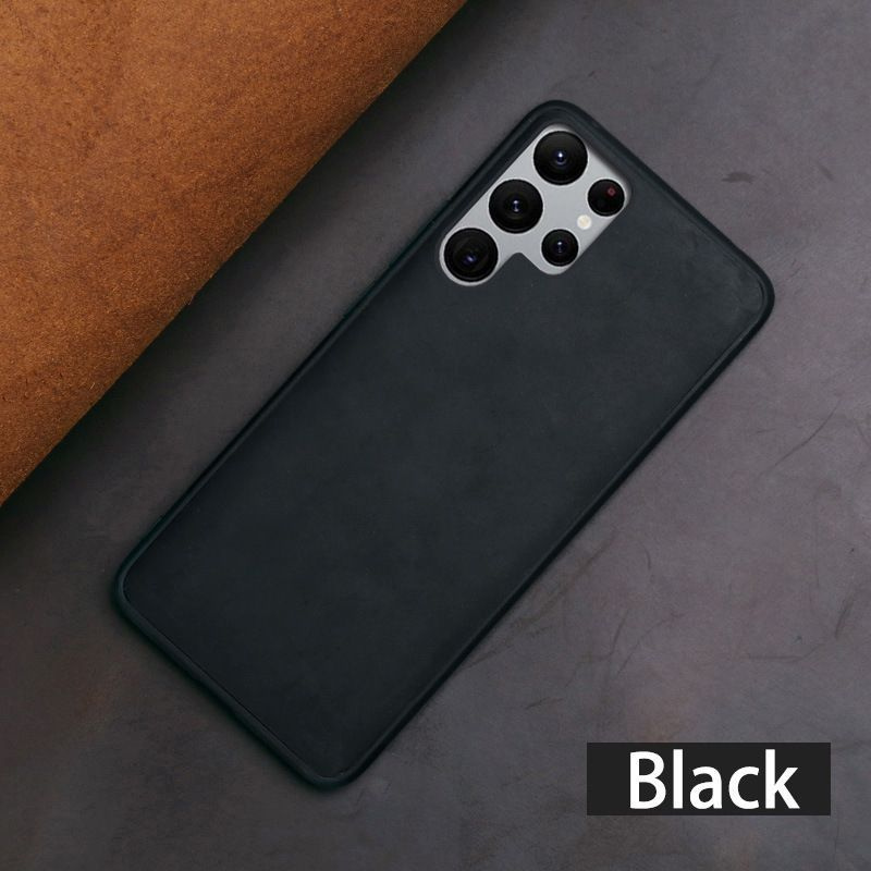 Сумасшедший конь реальный кожаный чехол для Samsung Galaxy S23 ultra ...