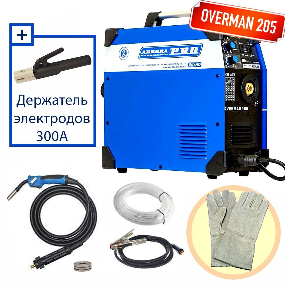 Полуавтомат инвертор OVERMAN 205 Mosfet Aurora PRO