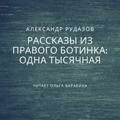 Одна тысячная | Рудазов Александр Валентинович | Электронная аудиокнига  #1