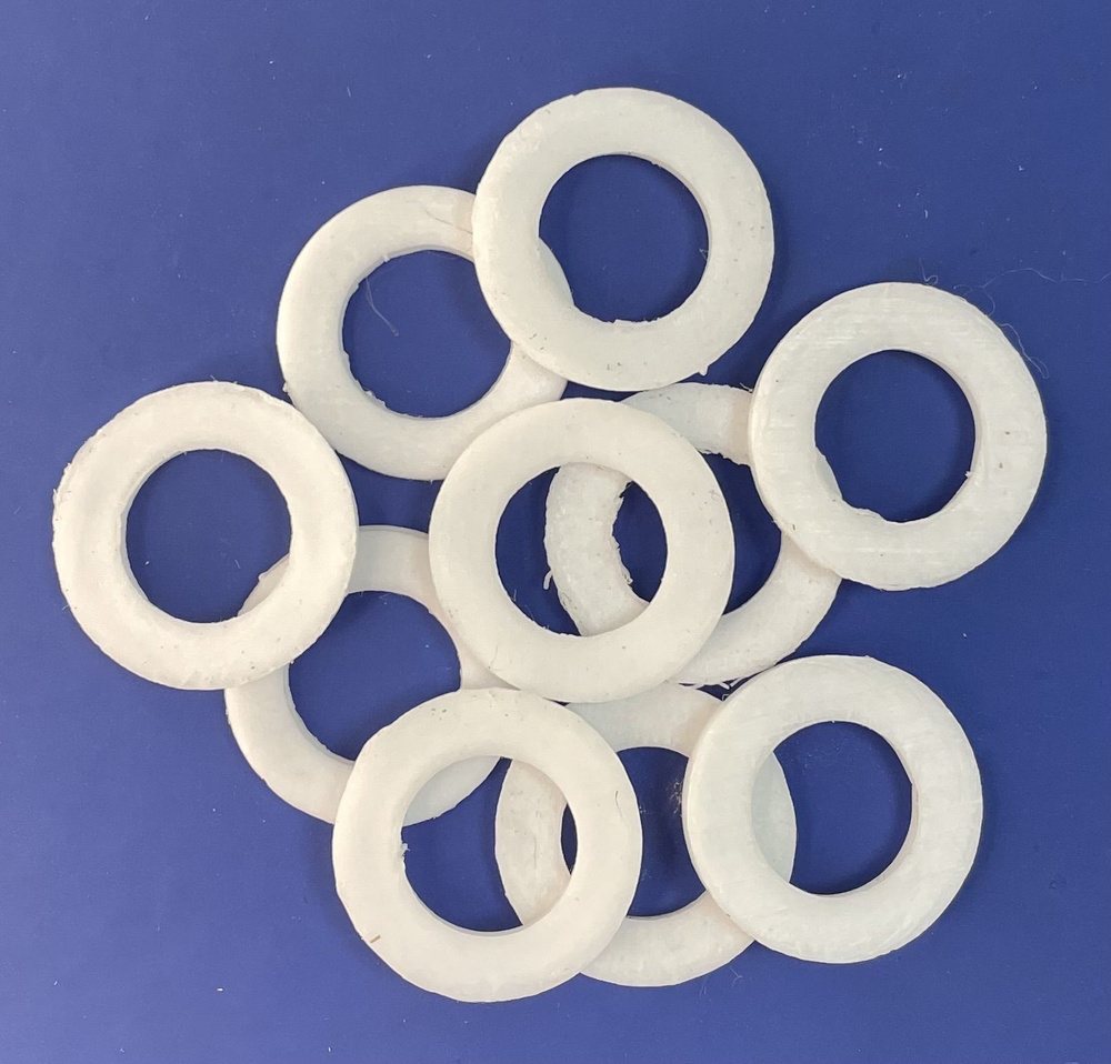 Комплект (набор) фторопластовых прокладок диаметр 1/2'' (15 мм ...
