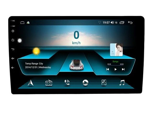 магнитола 2 din android 9 дюймов