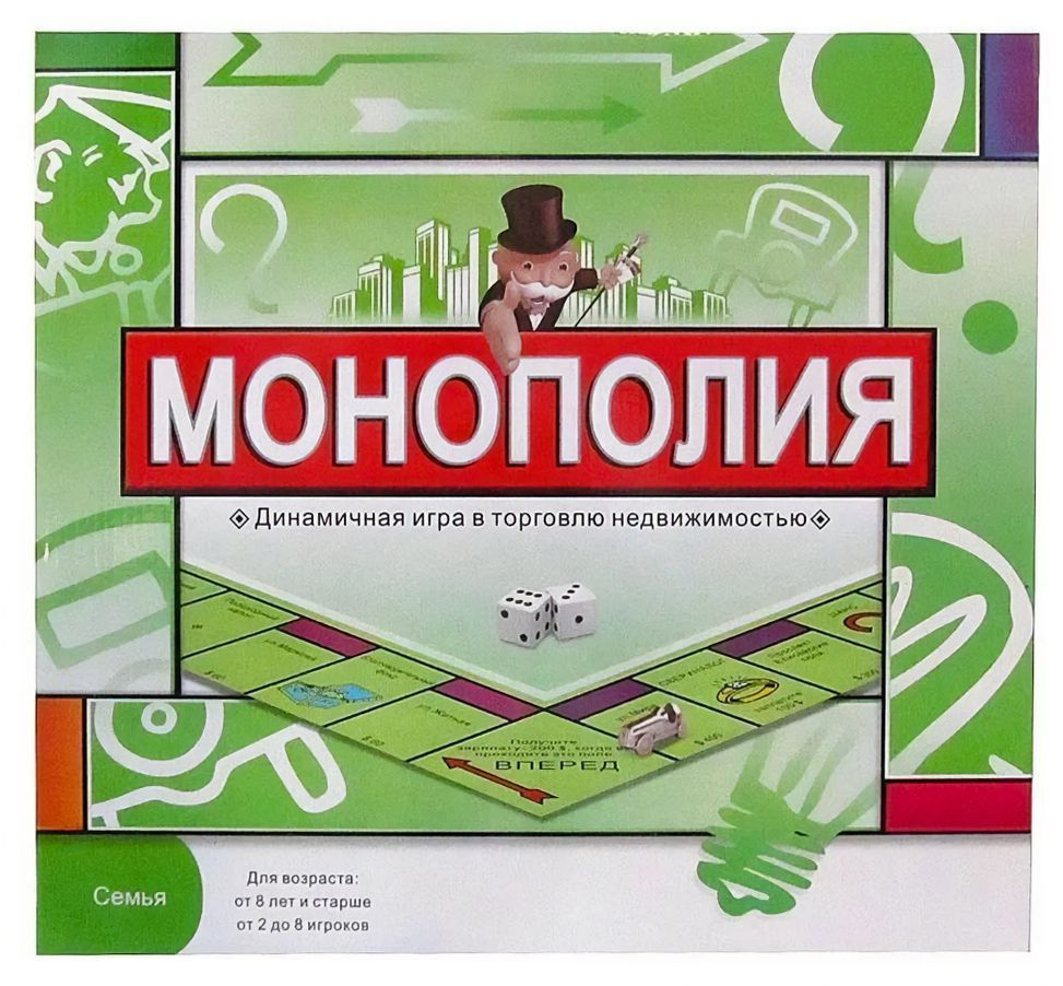 Настольная игра Монополия Классическая (MONOPOLY) - купить с доставкой по  выгодным ценам в интернет-магазине OZON (921198575)