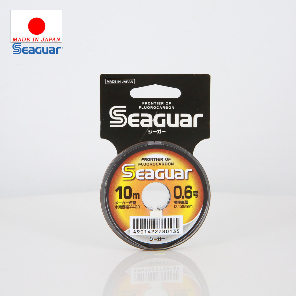 Леска флюорокарбон SEAGUAR 0,6 1,25кг 10m #1