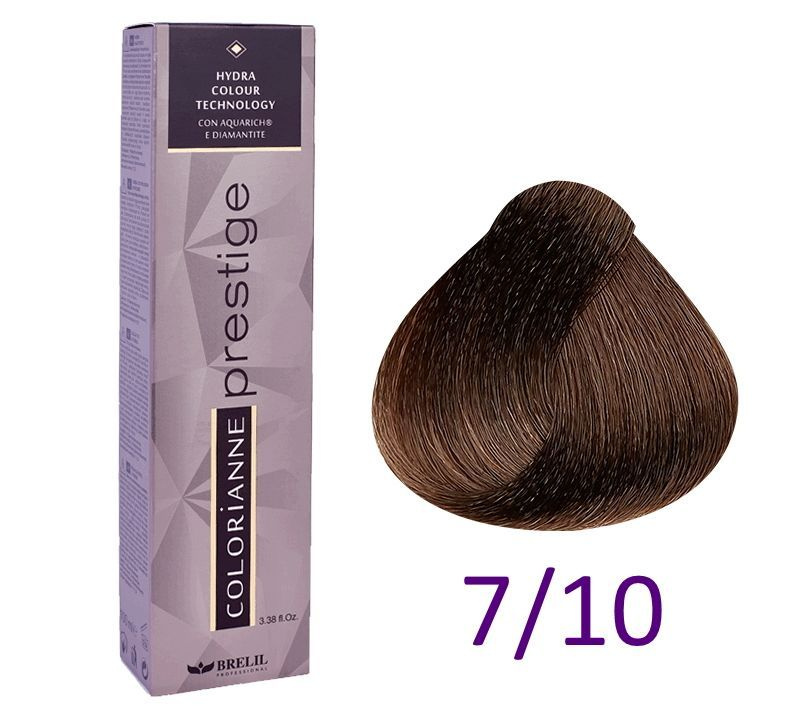 Brelil Professional Стойкая крем-краска Colorianne Prestige 7/10 ...