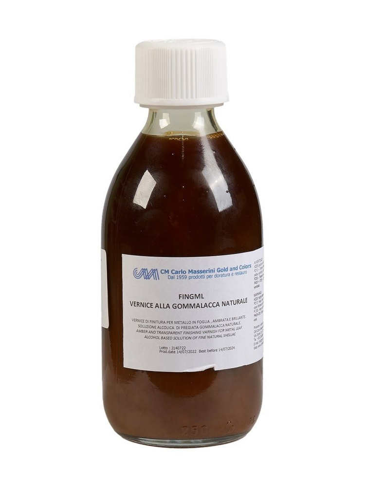 Шеллак жидкий 250 мл в стеклянной бутылке - купить с доставкой по ...