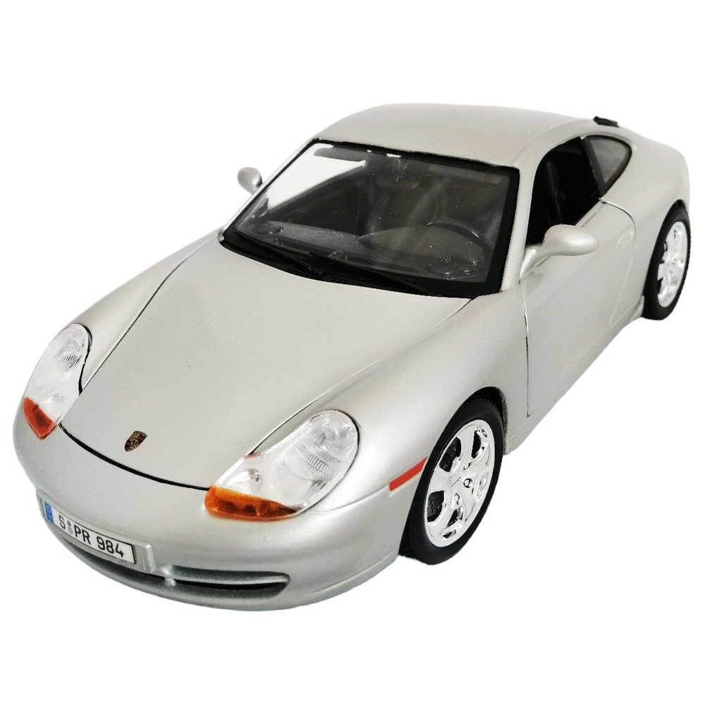 Porsche 911 масштаб 1:18 коллекционная металлическая модель автомобиля  Bburago 18-12060 silver - купить с доставкой по выгодным ценам в  интернет-магазине OZON (944639209)