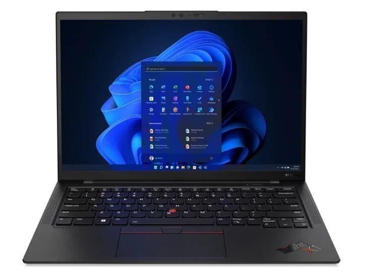 Lenovo Thinkpad X1 Carbon Ноутбук 14", RAM 32 ГБ, SSD 512 ГБ, Intel Iris Xe Graphics, Windows Pro, (21CCSBET01), #1