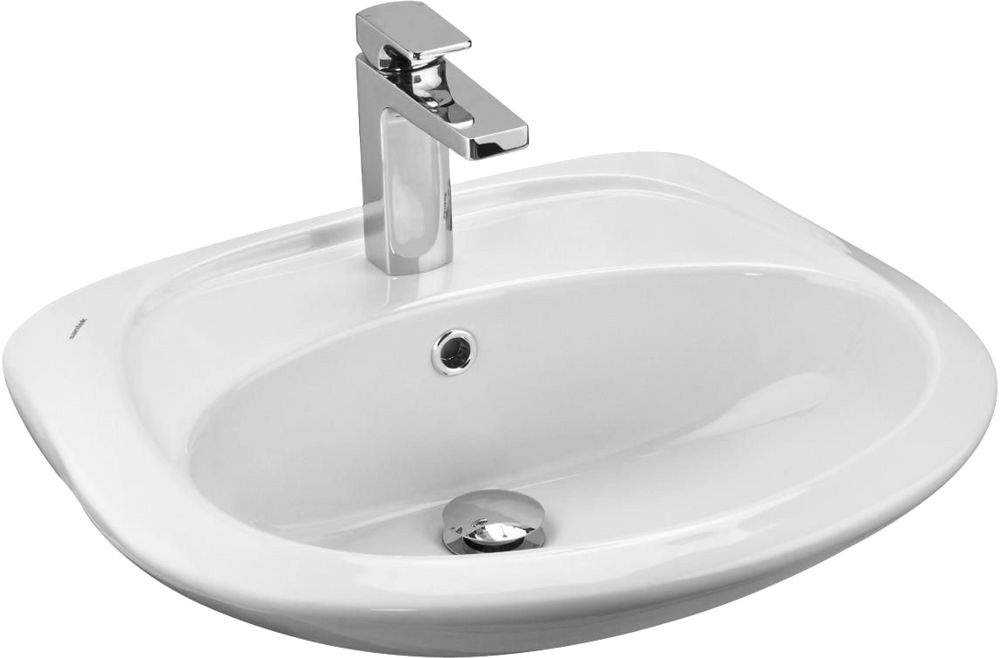 Раковина Santek Бриз 1WH110451 50 см, подвесная, белая, фарфоровая ...
