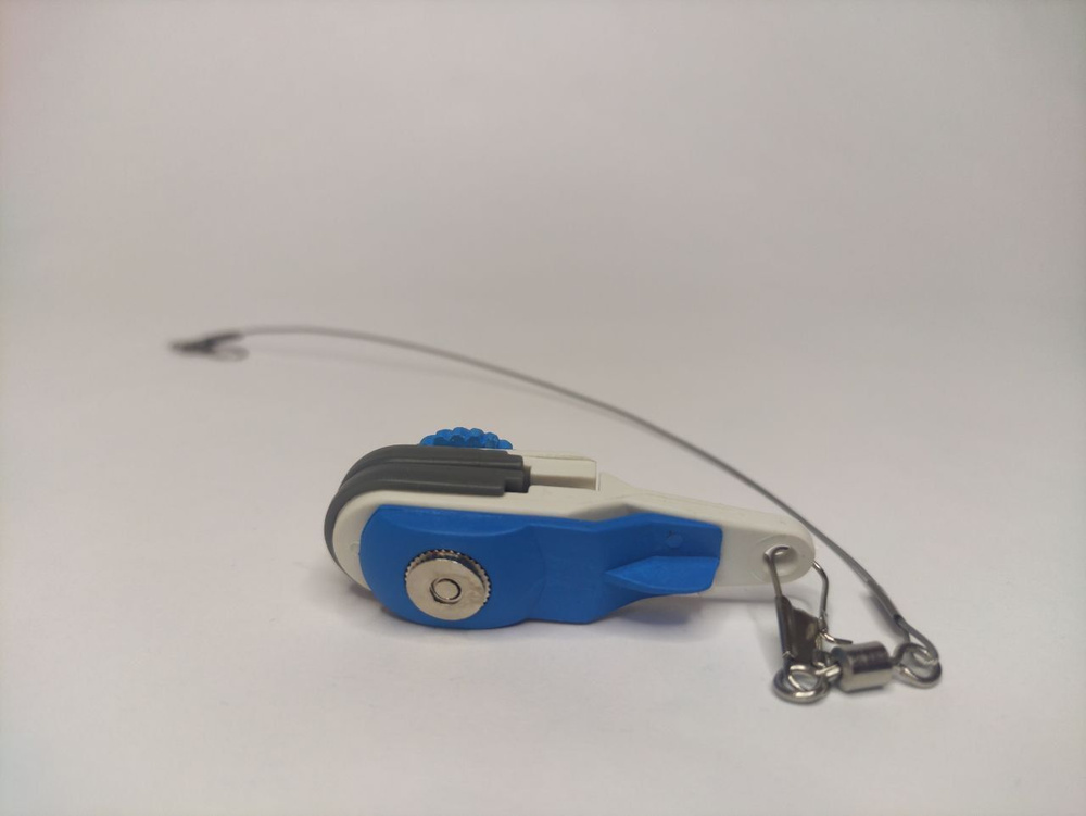 Прищепка для даунриггера (Планерная клипса) BLUE MARLIN , на тросе, для ...