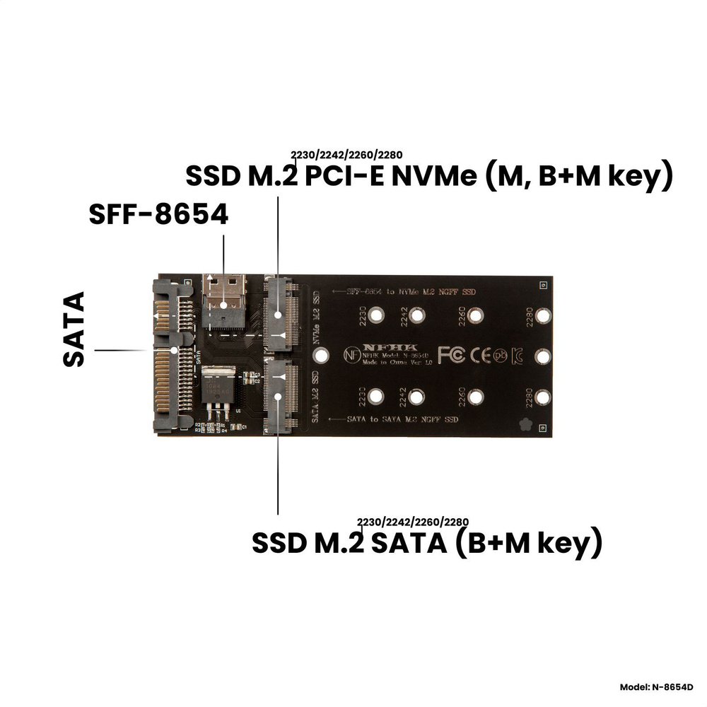 Adapter m2 to on sale sata