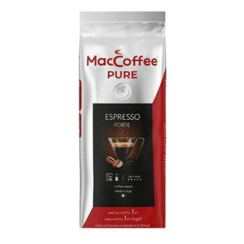 Кофе MacCoffee Espresso Forte в зернах 250 г #1