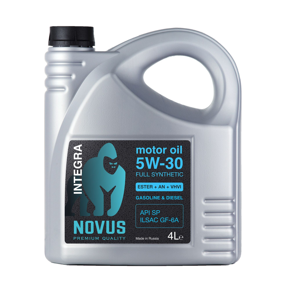 NOVUS 5W-30 Масло моторное, Синтетическое, 4 л #1