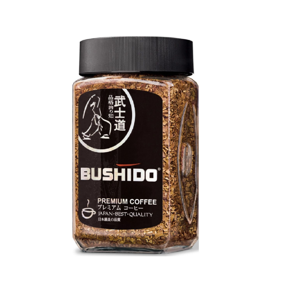 BUSHIDO Кофе растворимый Black Katana, 100г - купить с доставкой по ...