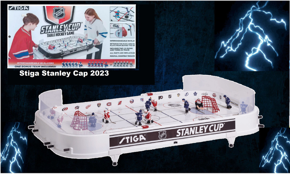 Хоккей настольный Stiga Stanley Cup + 3 команды ( Кубок стенли, with 3 ...