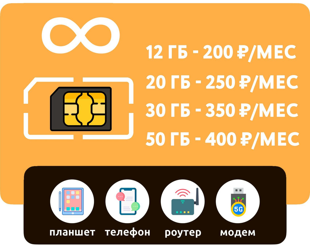 WHYFLY SIM-карта с интернетом 3G/4G от 200 руб/мес (смартфоны, модемы,  роутеры, планшеты) + раздача, торренты (Москва, Московская область, Россия)  (Вся Россия) - купить с доставкой по выгодным ценам в интернет-магазине OZON  (968009184)