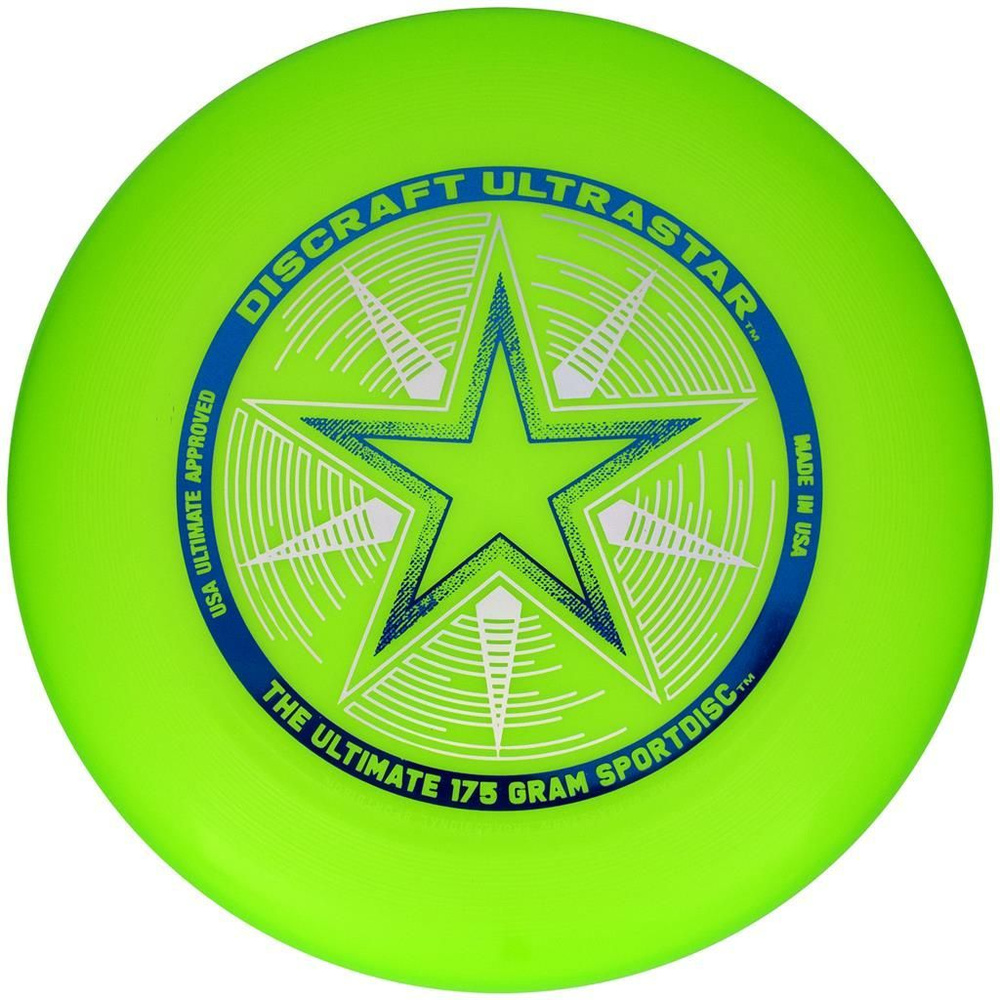 Диск для Фрисби Discraft Ultra-Star зелёный #1