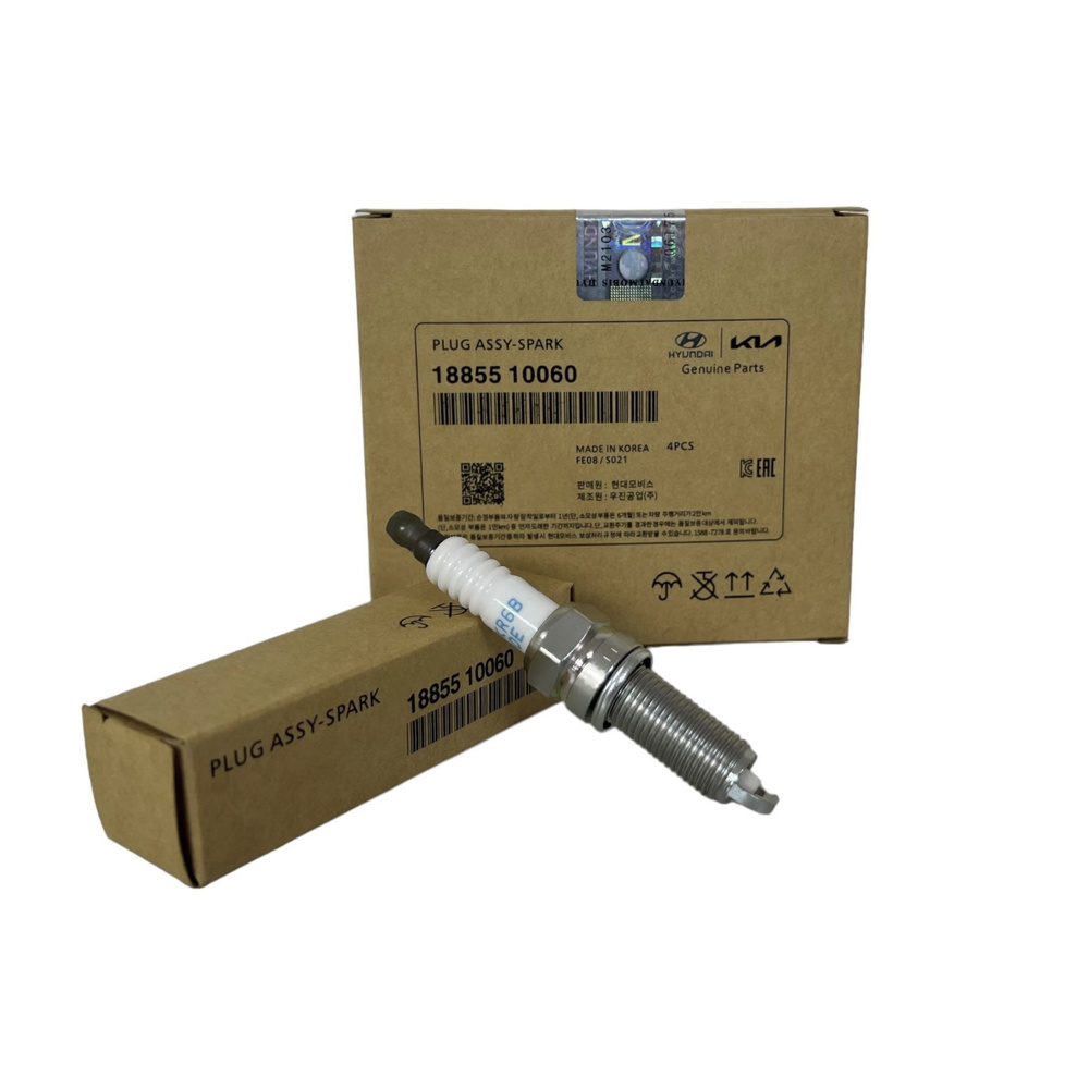 Комплект свечей зажигания Hyundai 1885510060-iduo - купить по выгодным ...