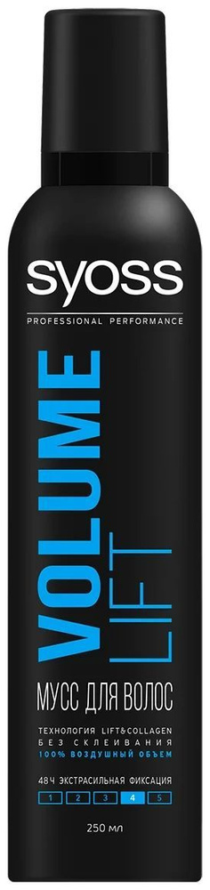 Syoss Мусс для волос, 250 мл - купить с доставкой по выгодным ценам в ...