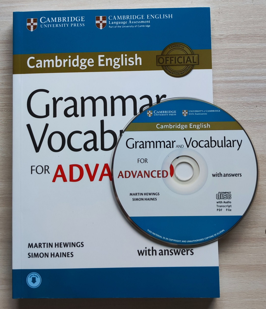 Grammar and Vocabulary for Advanced with answers, CD by Martin Hewings ...