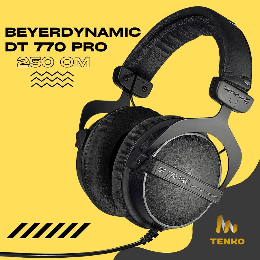 DT 770 PRO 250 OM, студийные наушники закрытого типа, Beyerdynamic, 1 шт.  #1