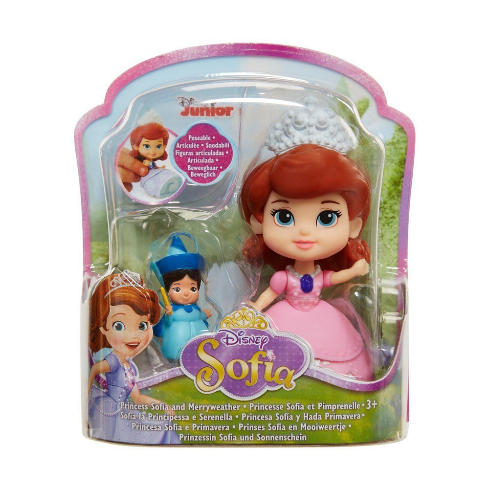 Disney Princess Кукла-персонаж сериала София Прекрасная 7,5 см, в асс ...