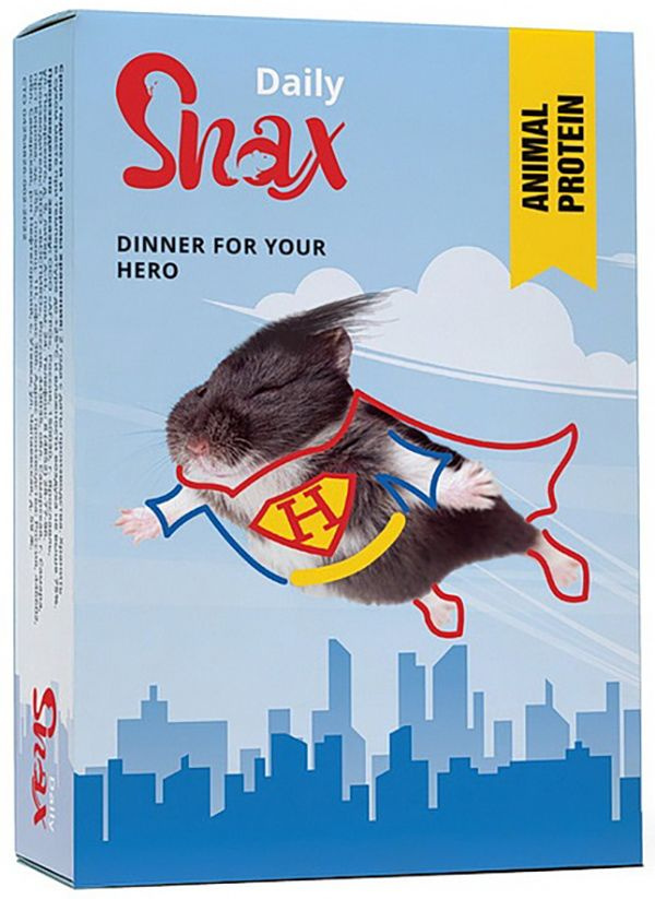 Корм Snax Daily Animal Protein для хомяков, 400 г #1