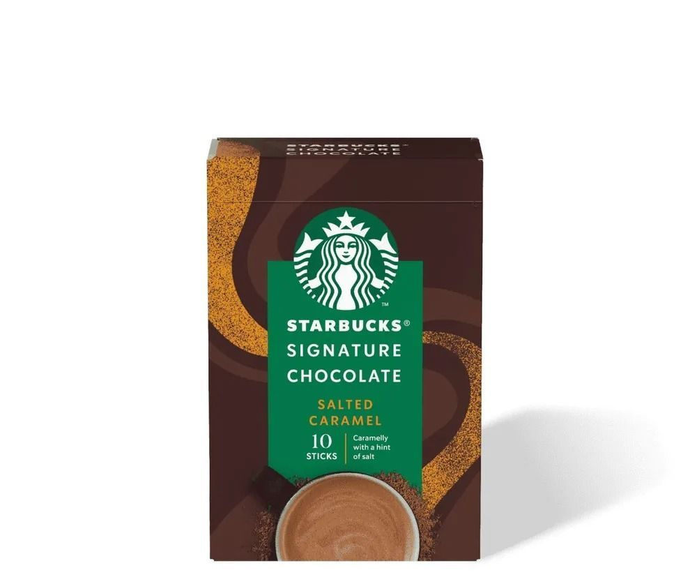 Какао-порошок Starbucks Signature Chocolate Соленая карамель, 220г #1