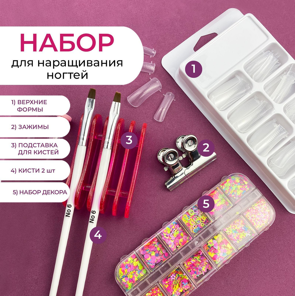 Набор инструментов для маникюра GF Nail GF NAIL. - купить по выгодной цене  в интернет-магазине OZON (1049555127)