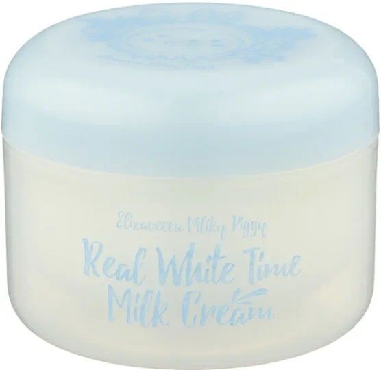 Крем для лица и тела осветляющий Elizavecca Milky Piggy Real White Time Milk Cream 100 г  #1