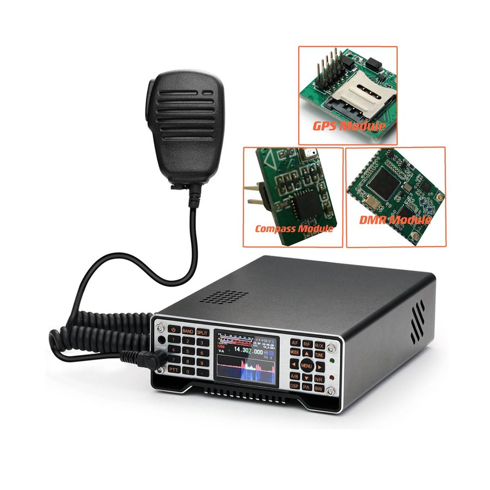 4-го поколения Q900 V4 100KHz-2GHz HF/VHF/UHF ALL Mode SDR ...