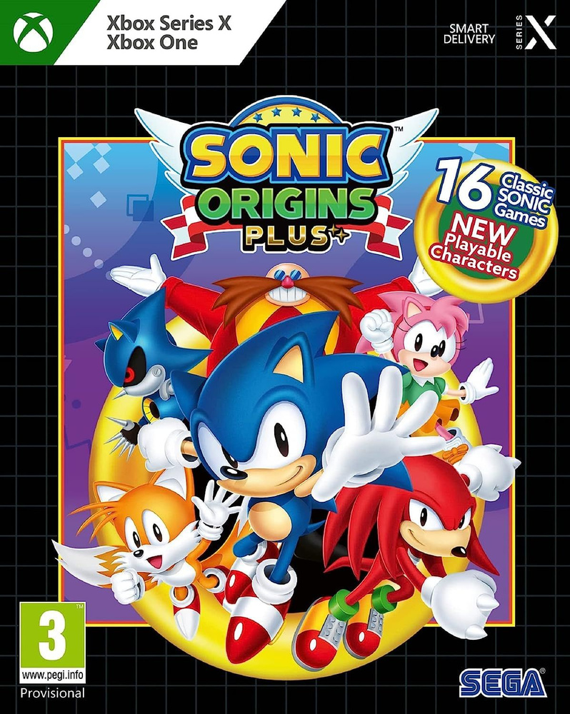 Игра Sonic Origins Plus (Xbox One, Xbox Series, Английская версия) купить  по низкой цене с доставкой в интернет-магазине OZON (1120059044)