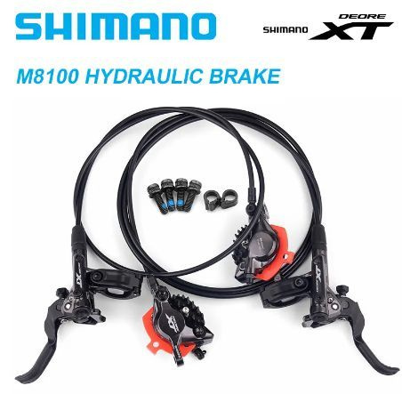 Shimano DEORE XT M8100 BL-M8100 гидравлический тормоз рычаг зажим группа металл смола лед суппорт роторы #1