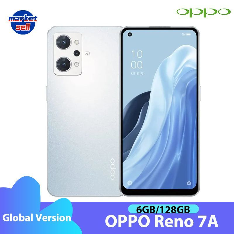 Смартфон OPPO Reno7 A 128 ГБ 6 ГБ Синий 6.4 Reno7 A купить c