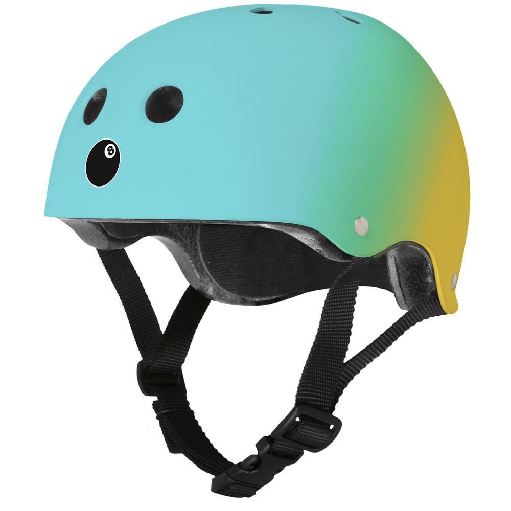 Шлем защитный Eight Ball, ПВХ, пенопласт, пластик, ПВХ, пластик, пенопласт,  ткань - купить по выгодной цене в интернет-магазине OZON (1079273024)