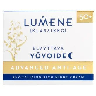 Lumene klassiko advanced anti age 50+ ночной антивозрастной восстанавливающий крем, 50 мл (из Финляндии) #1