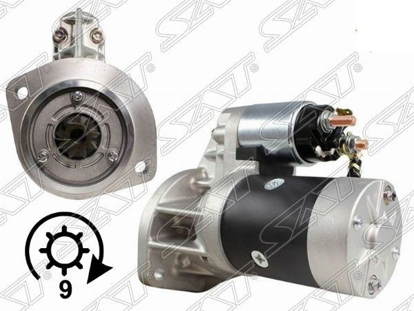 Стартер NISSAN CARAVAN/ELGRAND 3.2D 86-01 QD32 12V 2.5kW Z-9 - SAT арт ...