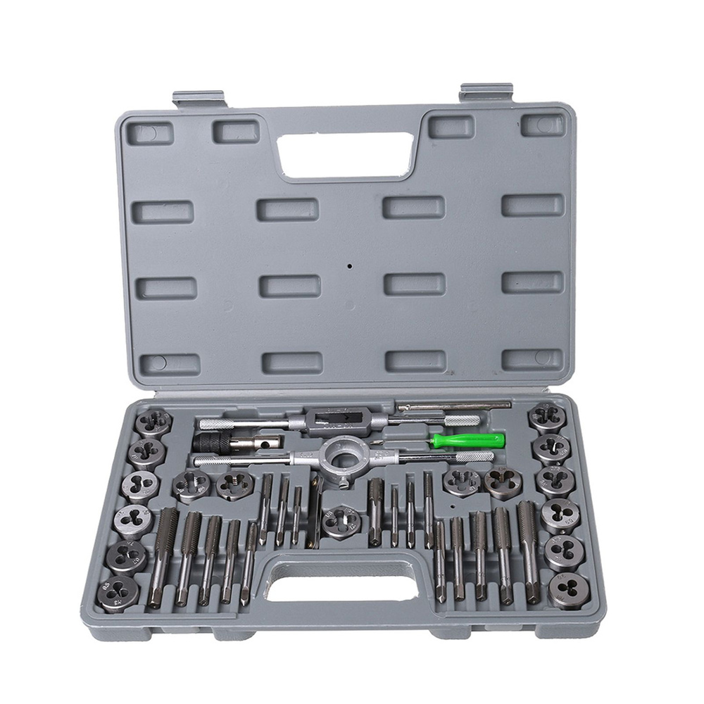 Набор метрических метчиков, 40 шт., набор ручных инструментов для ...