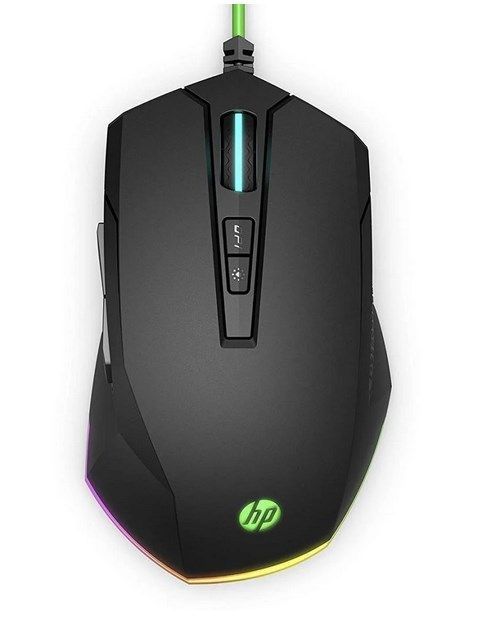 Мышь проводная HP Мышь HP Pavilion Gaming 200, 3200dpi,Black, USB ...