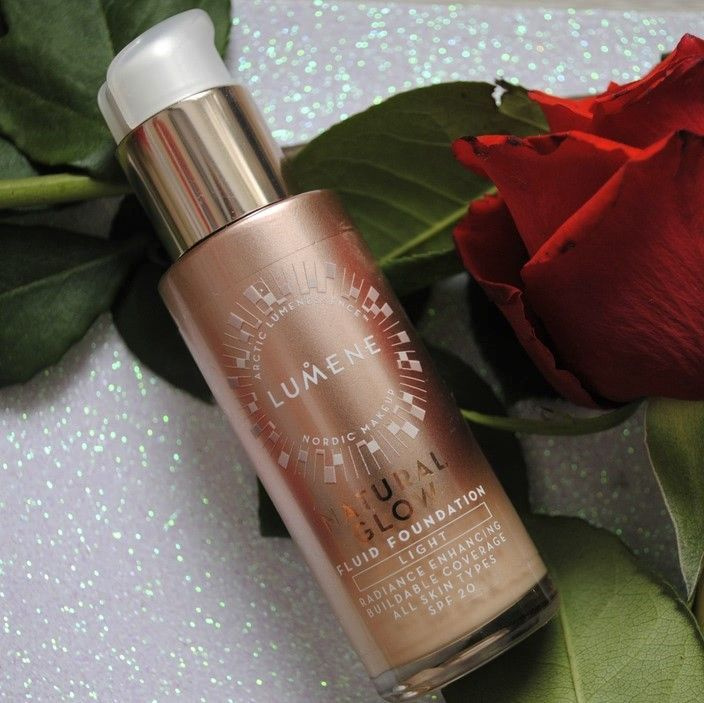Тонирующий флюид LUMENE Natural Glow Fluid Foundation Light SPF20 30ml ...