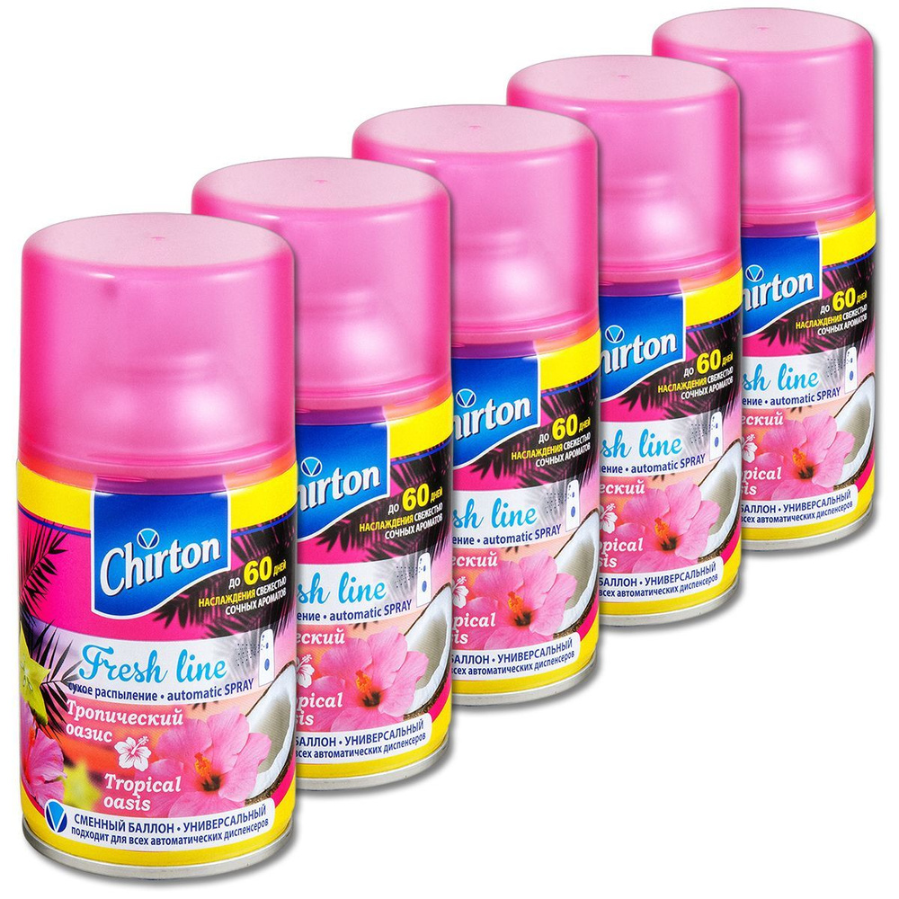 Сменный баллон для освежителя воздуха Чиртон (для Air Wick и Glade ...