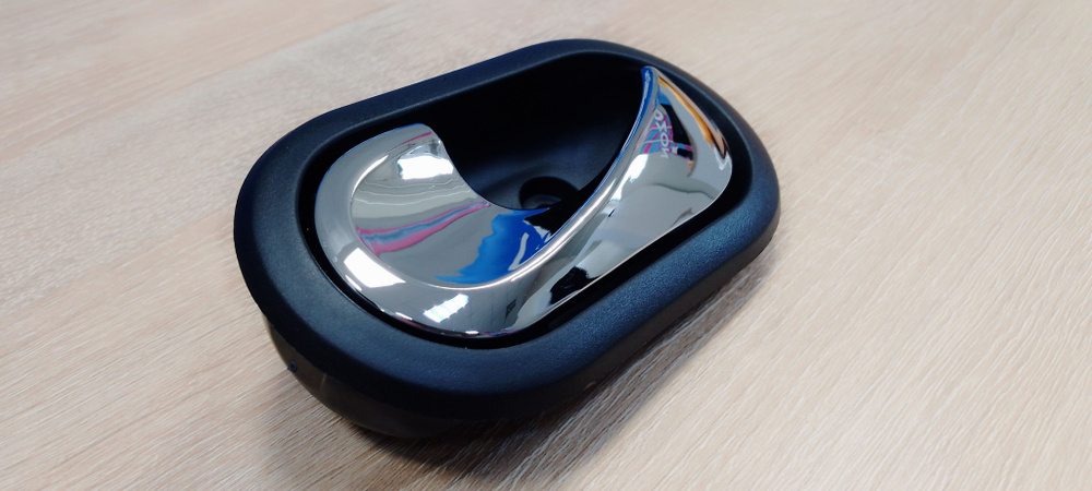 Ручка двери внутренняя (ЛЕВАЯ) хром Dacia Рено Logan, Duster2, Sandero ...