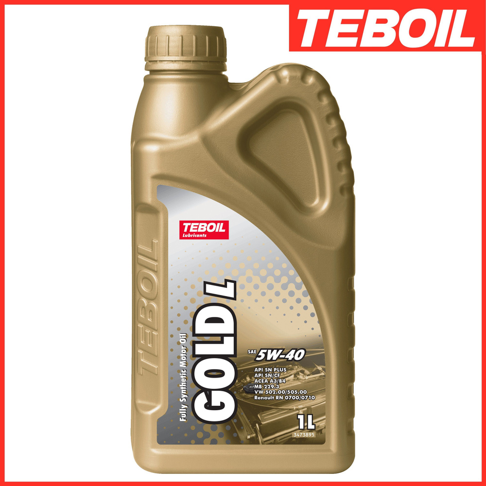 TEBOIL gold l 5W-40 Масло моторное, Синтетическое, 1 л #1