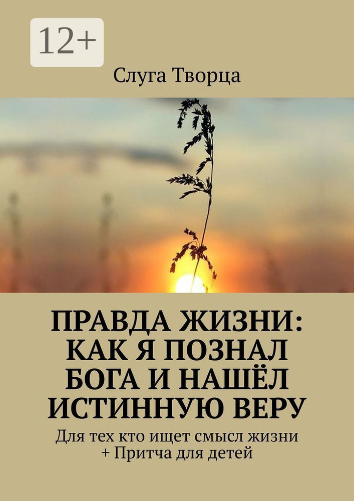 Правда жизни: как я познал Бога и нашёл истинную веру. Для тех кто ищет смысл жизни Притча для детей #1